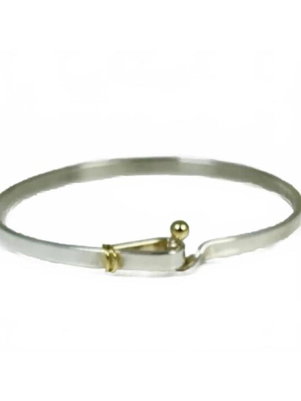 Retired Tiffany & Co Hook & Eye Ball Bracelet 18k 750 925